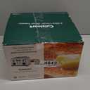 Cuisinart 4 Slice Compact Stainless Steel Toaster with Extra-Wide Slots for Bread, French Toast, Bagels & Pastries, Defrost & Reheat Functions, CPT-180P1, Brushed Stainless, Removable Crumb Tray