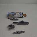 deAO Aircraft Carrier Toy Military Naval Ship Play Set with Small Scale Planes Toy, Supply Ship,Great Battleship Toys Army Men Toys for Boys Girls Kids