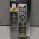 GE Universal Remote Control for Samsung, Vizio, LG, Sony, Sharp, Roku, Apple TV, TCL, Panasonic, Smart TVs, Streaming Players, Blu-ray, DVD, 4-Device, Silver, 33709