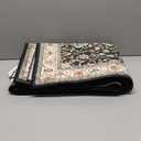 Washable Runner Rug 2x6 - Hallway Runner Rug Kitchen Rugs and Mats Non Skid Washable Waterproof Carpet Runner for Living Room Bedroom Bathroom (Black, 2X6)