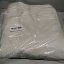 MIULEE 100% Blackout Linen Textured Curtains for Bedroom Solid Thermal Insulated Natural Beige Grommet Room Darkening Curtains & Drapes Luxury Decor for Living Room Nursery 62 x 90 Inch (2 Panels)