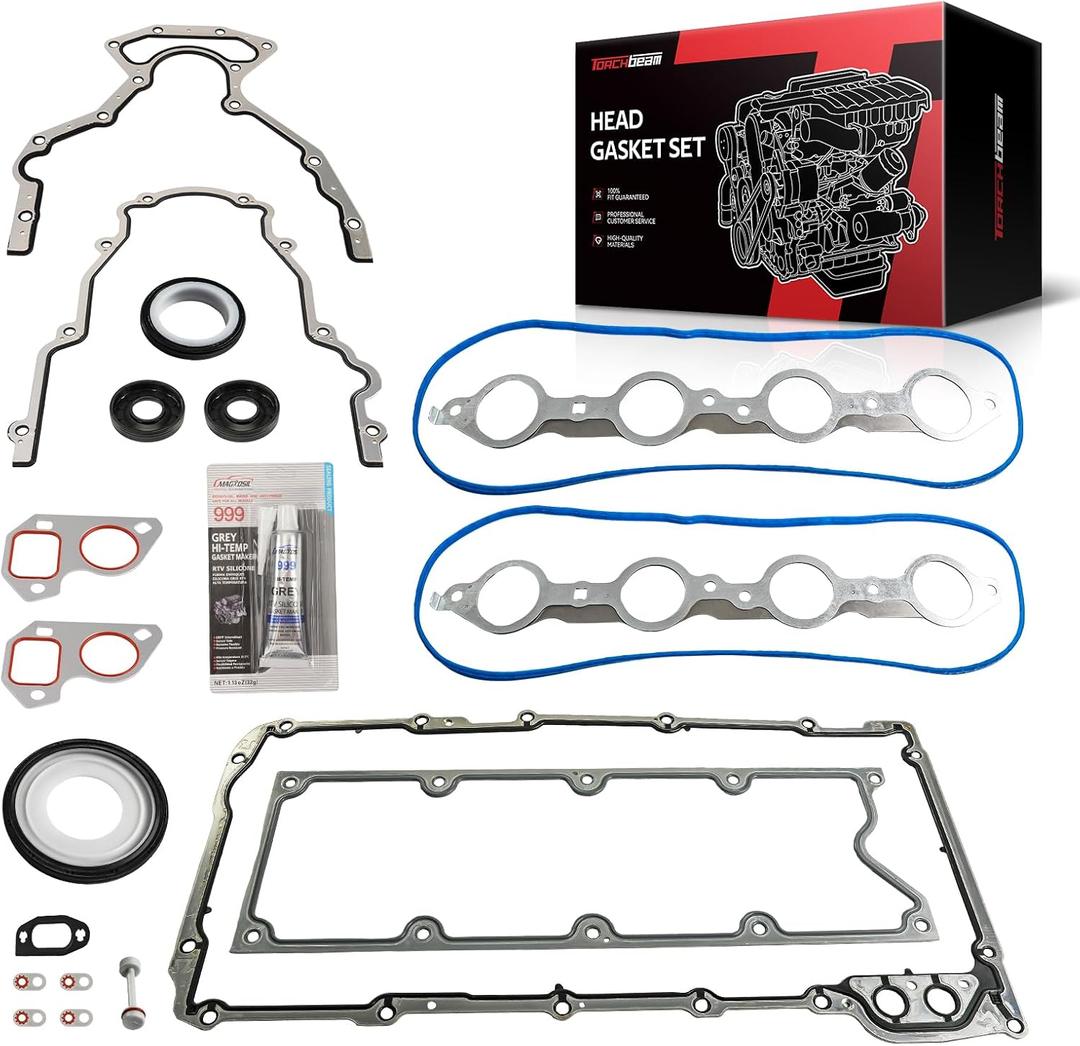 Torchbeam Gen III LS Gasket Set Kit for Silverado 1500 1999-2010 4.8/5.3L