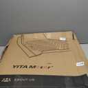 YITAMOTOR Floor Mats Compatible with 2019-2025 Honda Passport, Custom Fit TPE Passport Floor Liners 1st & 2nd Row All Weather Protection, Black