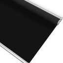 HOMEBOX 100% Blackout Cordless Roller Window Shades, Window Blinds with Thermal Insulated, UV Protection Waterproof Fabric, roll up and Down Blinds for Home and Office (Black - 43" W x 72" H)