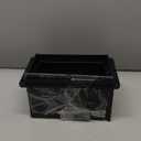 Black Plastic Marine Splash Cover Double Din Cover Stereo For Harley Electra Glide Road King Honda Suzuki Y-amaha Batwing fairing