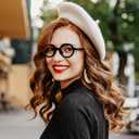 DXYXYO 3 Pack Round Reading Glasses for Women and Men, Stylish Spring Hinge Readers Blue Light Blocking, +2.0