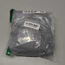 PLEPAN Men's Slim Fit Stretch Dress Shirt Stain Proof Wrinkle-Free Muscle Fit Long Sleeve Button Down Formal Shirt (X-Large, Gray)