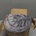 Bedsure GentleSoft Sherpa Fleece Throw Blanket Twin Size for Couch - Thick and Warm Throw for Women and Men, Non-Heated, Soft Fuzzy Plush Blanket for Winter, Grey, 60x80 Inches