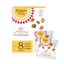 SIMPLE MILLS Mini Chocolate Chip Cookie Snack Pack, 0.8 OZ