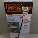 BLACK+DECKER 20V MAX Cordless Edger Lawn Kit, 1.5 Ah Battery & Charger Included, 4 Position Adjustable Height, Lightweight, 7.5" Double Edge Blade (BCED400C1)