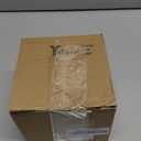 3 Link Wood Knot Decor - Hand Carved Coffee Table Decoration, Boho Chain Link Decor, Modern Shelf, Rustic Objects for Home Living Room Bedroom(Gray)