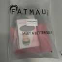 Fatmuai Short Curly Mens Red Beanie Halloween Costume Reallistic Cosplay and Performance Hair Wig with Black Mustache