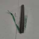 Windimiley Window Privacy Film 3D Reeded Glass Static Clings Fluted Frosted Decorative Window Stickers Winter Heat Control Sun Blocking Film Peel and Stick Adhesive Door Cover,17.5x78.7in,Umber