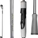 HANDING Pioneer Bass Fishing Rod Versatile Spinning & Casting Rod with Medium Power Moderate Fast Action EVA Handle for Largemouth Smallmouth Walleye