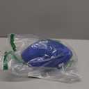 Franklin Sports Kids Junior Grip-Rite Youth Junior Size Rubber Footballs - Peewee Kids Durable Outdoor Footballs (Blue/White)