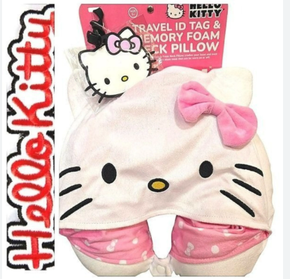 Hello Kitty Hooded Pillow Set