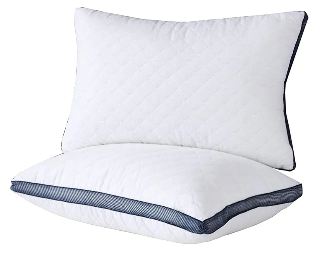 Meoflaw Pillows for Sleeping (2-Pack), Luxury Hotel Pillows,  Set of 2,Bed Pillows for Side and Back Sleeper, Size: 20x29 in