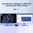 Beelink SER3 Mini PC AMD Ryzen 3 3200U (up to 3.5GHz), 16GB DDR4 2400MT/s 500GB PCIE3.0 SSD Mini Computer, Radeon Vega 3 Graphics,1000Mbps LAN, Dual HDMI 4K Display Windows 11 Pro Home-Office PC