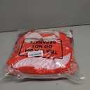 Jenaai 24 Pcs Red and White Christmas Inflatable Balls Decorations 9 Inch PVC Inflatable Balls Large Outdoor Blow up Christmas Ornaments Winter Snowflake Hanging Ornaments for Xmas Tree Yard Pool