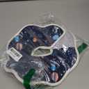 Soft Cat Cone, Adjustable Recovery Collar After Surgery to Prevent Licking Wound, Protective Cat Neck Cone, Comfortable Pet Elizabethan Collar for Cats Kittens and Puppies (S) (S (Neck: 4.8-8.7 in), Planet Pattern)