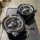 Kiwi Master OEM Style LED Headlights for Jeep Gladiator JT 2018-2026 Jeep Wrangler JL/4xe Accessories Halo DRL 9 Inch Round Headlight with Daytime Running Lights, Black, Pair