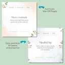 2026 Mindfulness Daily Desktop Calendar | Day To Day Tear Off Calendar with 365 Positive Affirmation Exercises for a Year of Calm Self Care, Box Calendar Gift For Women, Christmas Stocking Stuffer Gift for Home or Office