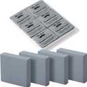 Mr. Pen- Kneaded Eraser, 6 Pack, Grey, Kneaded Erasers for Artists, Art Eraser, Kneadable Erasers, Back to School Supplies