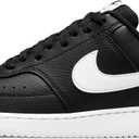 Nike Men's Court Vision Low Next Nature Shoes (12, Black/White/Black)