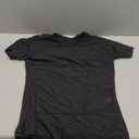 V Neck Gynecomastia Compression Shirt Tummy Control Breathable Men Shapewear Slimmimg Undershirt Hide Belly (Large, Black)