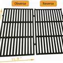 Firsgrill Replacement for Weber Spirit 300, 310, 320 Series, Spirit 700, Genesis Silver B/C, Genesis Gold B/C, Genesis Platinum B/C Gas Grills Parts (17.5" Cooking Grates 7638)