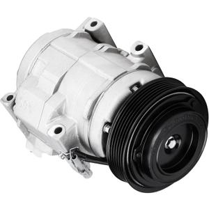 Air Conditioning Compressor & A/C Clutch for Toyota Sienna 3.3L 2004 2005 2006, Sienna 3.5L 2007, 1010854 1110854 97310 C1349R 275555 TEM255485