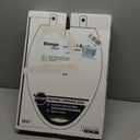 KOHLER 20110-0 Brevia, Slow Close Toilet Seat, Elongated Toilet Seat, Grip-Tight Bumpers Quick-Attach Hardware, White