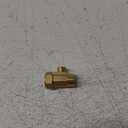 1 Pack Lead-Free Brass, Angle Stop Add-A-Tee Valve,Splitting Water Supply,1/2"-14NPS x 1/2"-14NPS x 3/8"MIP, 3 Way Adapter Or Tee Connector With A Sealing Tape