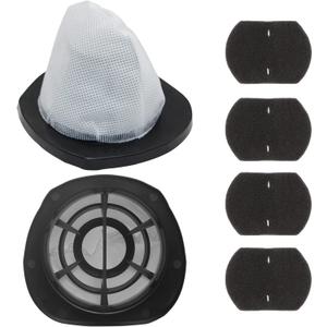 2 Pack 2030 Vacuum Filter and 4 Pack Foam Filter Compatible with Bissell Vacuum Cleaner Models 2030, 20303, 20306, 20307, 20309, 2030H, 2030V, 2030X, 2030Z