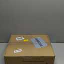 Nintiue Upgraded Modern Arc Dimmable Tall Standing Floor Lamp with Linen Shade, 1200 Lumens LED Bulb Included, for Living & Reading Room, Bedroom, Office & Nursery, Gold