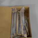 Ravinte 5 Pack 5 Inch Champagne Bronze Kitchen Cabinet Handles Solid Zinc Alloy Cabinet Pulls Cupboard Hardware Drawer Handles