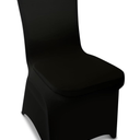 100 Pieces Black Chair Covers - Versatile Stretch Polyester Spandex Dining Chair Slipcovers for Dining, Party, Wedding, Banquet, and More