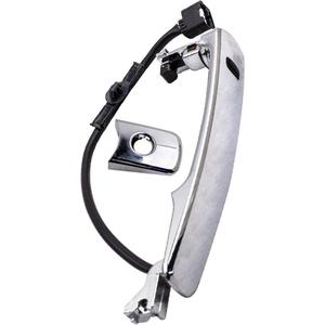 Compatible with 80645-CA000 Left Outside Chrome Door Handle for Nissan Rogue 10-2013 Smart Entry