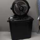 Portable Misting Fan - 11L Bucket, 20000mAh Rechargeable Battery Powered Fans for Patios, Outdoor Fans With Night Light, 3 Wind Speed & 4 Spray Mister Camping Cooling Fan, Waterproof Design