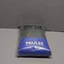 MIULEE Non-See-Through Privacy Linen Curtains 2 Panels, Olive Green Light Filtering Window Curtains Farmhouse Textured Back Tab Semi Sheer Drapes for Bedroom Living Room 90 Inches Long Dark Green