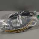 Weather Stripping Seal Strip for Doors/Windows 18 Feet, Self-Adhesive Backing Seals Large Gap (from 5/16 inch to 15/32 inch), Easy Cut to Size (Black)