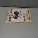 3 x Giant 60th Birthday Gift Cards for Women Man Large sixty Birthday Card Happy 60th Birthday Party Decorations Best 60 Year Old Birthday Gifts Ideas