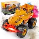 Veslier Dinosaur Monster Truck Toys for Boys Age 3 4 5 6 7 Year Old -Lights & Sounds Large Transportation Truck Toy for Kids Boy