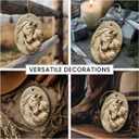 3 x Horse Ornament 2025 - Horse Gifts for Girls Women, Girl with Horse Ornament, Ceramic Farmhouse Christmas Tree Ornaments, Animal Lover Gift for Woman