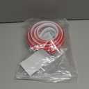 Flexible Quarter Round Molding Bendable Molding Trim,Peel and Stick Silicone Rubber Edge Trim for Floor,Tub,Cabinet,Flexible Shoe Molding Around Curved Stairs,Columns and Wall-118 L x 0.6 W x 0.6 H