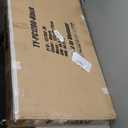 FDW Extra Large Dog Crate Dog Kennel Cage with Double Door,48 inch Folding Metal Wire Dog Cage with Removable Tray&Divider Panel,Pet Crate for Large Dogs,Black