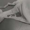 Fruit of The Loom Womens Smooth Cotton T-Shirt Bra - Ultra-Soft, Flexible, and Invisible Under Tees (34C, 2 pcs)