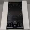 Mueller RapidTherm Portable Induction Cooktop, 1800W Hot Plate Electric Stove Top Burner. 8 Temp Levels, Auto-Off & Pot Detection, LED Display, Child Lock, 4 Programs, Burners for Cooking