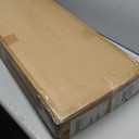 Julimoon Console Table with Storage Shelf, Narrow Accent Table X Form Frame, 2-Tier Sofa Side Table for Living Room/ Bedroom/ Entryway/ Hallway, Easy Assembly, 39.5’’X12’’X31.5’’ (Coffee)