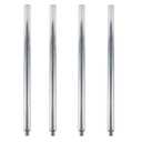 KPS 35" Galvanized Work Table Legs, Bullet Feet, Set of 4 NSF
Galvanized steel, set of 4. Adjustable bullet feet level uneven floors. Fits standard commercial work tables. NSF certified.